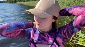 He Took Me to the River, Fucked Me on a Boat and Cummed on My Slutty Face!!! Full