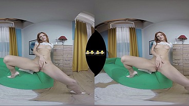 VR - Rainbows For Redheads with Arian Joy by Virtual Pee