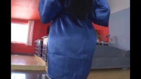 Eager bitch wants double cocks!