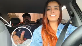 App driver catches passenger masturbating from behind!