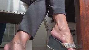 Flip Flop Wedge Tease