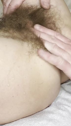 Unforgettable moment from &quot;Hairy Sara compilation, super hairy MILF fuck&quot;