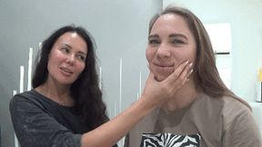 We squeeze puffy cheeks 2b