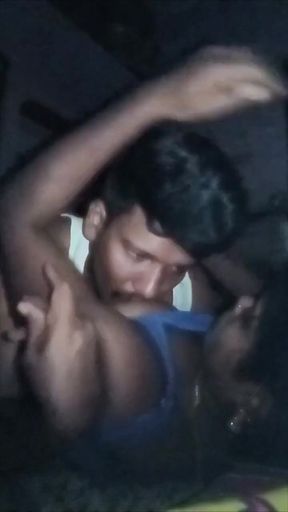 Thrilling moment from &quot;Indian bbw boobs kissing ass an&quot;