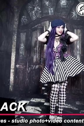 386-Backstage photoshoot Rebeka Black - Adult