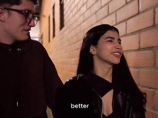 Anal creampie- Petite Latina has vaginal and butt slam with her stepbrother ''cuz her boyfriend stood her up!