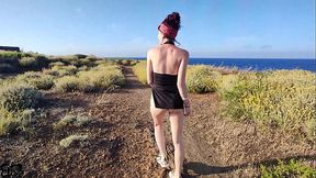 Scopata clandestina in un angolo di paradiso, me la lecca e trombiamo