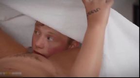 Simone Richards - Masseur Sneaks A Glory Hole Pussy Snack In Hd