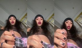 Gushing cumshot from a big dick femboy shatters you completely