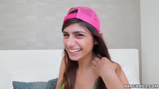BANGBROS - Asante Stone Buries His BBC In Mia Khalifa's Tight Arab Pussy