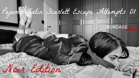 Pajama Satin Scarlett Escape Attempts 01 - "Noir Edition"