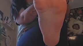 Caught you in my office smelling my flats??! Let the punishment begin