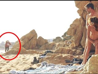 Pair Caught Having Sex at the Beach