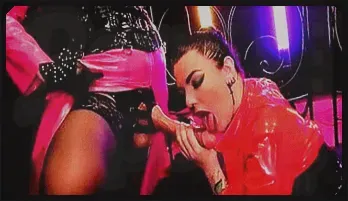 Fetish MILF Lesbian Strap-On Play in Sexy Outfits