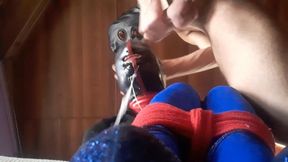 MILF Bondage Blowjob and Facial
