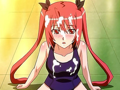 Hentai teen in swimsuit