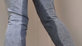Wetting 2 Pairs of Jeans At Once
