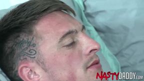 NASTYDADDY Tattooed Stud Dane Stewart Jerks Off Dick Solo