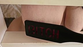 Halloween I celebrate by Spanking Hard My Boobs Nipples and very Hard my Ass