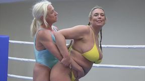 Maisie Lewis vs Katie Fox in Sexy Wrestling