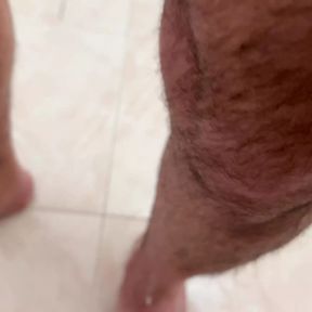 Italian Handjob with Cumshot on Feet