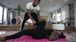 phat booty ebony baddie gogo fukme finally gets dicked down by her personal trainer