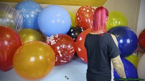 popping your huge balloons