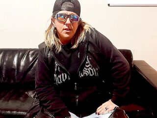Biker stylish makeover porn try-out