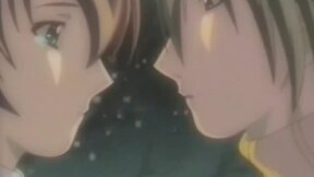 ”Hentai girl gets jizzed after riding”