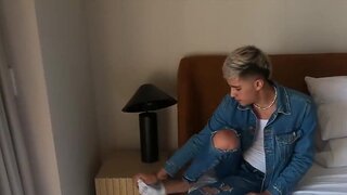 Another bleached Latino blond who loves sucking cocks