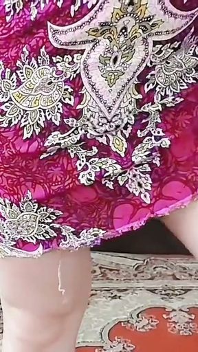 Arabic Dancer Style Crossdresser Cute Sissy White Slut   Clip 1