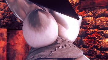 Pyramid Head Woman gets Fucked Hard | Silent Hill Hentai Parody