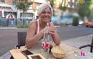 Sandra v had a fan who is a panty sniffer. we fullfil the dream of this guy with a hot