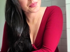 Hottest brunette solo webcam masturbation 2