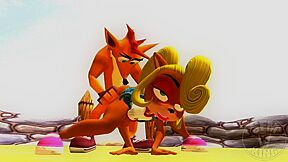 Crash X Coco (clips) - By Sfmking Edit By Me