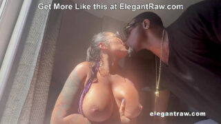 Big tits Latina Monica Santhiago gives a sloppy blowjob before taking Rome Major’s BBC deep in her ass POV