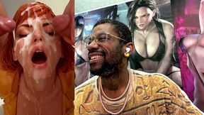 tasty hardcore april o neil bukkake, ai generated