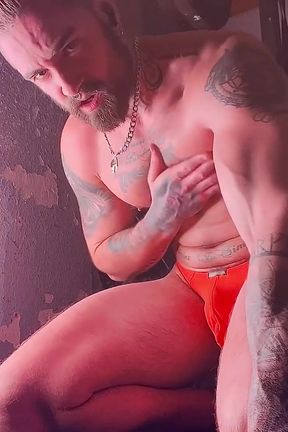 Hot Masturbation at the Gym Soft to Hard Cock