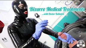 Bizarre Medical Treatments - Doctor Bellatrix examines in heavy rubber clinic (trailer)