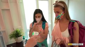 Threesome sex scene with Billie Star, Alexis Crystal &amp_ Steve Q