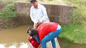 Hot Threesome Hardcore Young Gay Sex - In The Forest Near The Water - Gay Movie In Hindi Voice