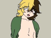 Twink riding cock  test animation