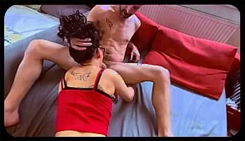 Sensational MILF Natasha Ink Takes on Two Big Cocks in Threesome