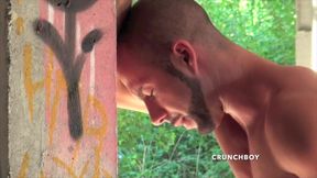 Craig fucked by Delta KOBRA in exhib outdoor