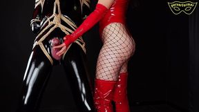 hands free orgasm while turning upside down