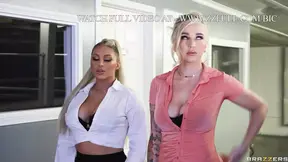 Employee Of The Mouth.Kendra Sunderland, Kayley Gunner Hot