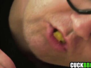 Pathetic Cuckold Watch Hotwife Banged In Butt & Snatch By BBC Bulls