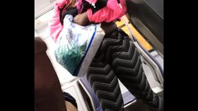 Getting head on train by stranger