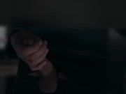 Playing with my dick at the office and getting caught