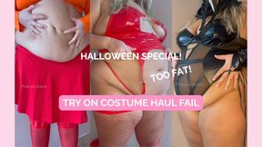 TOO TIGHT! ðŸ˜ˆ Princess Kitten’s Epic Halloween Costume SQUISH Fail